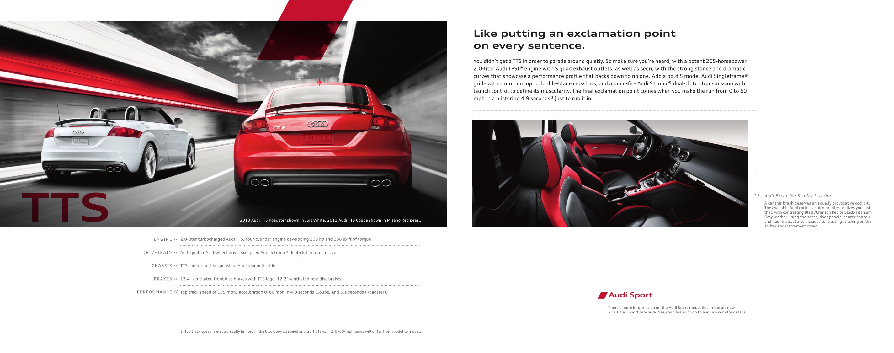 2013 Audi TT Brochure Page 17